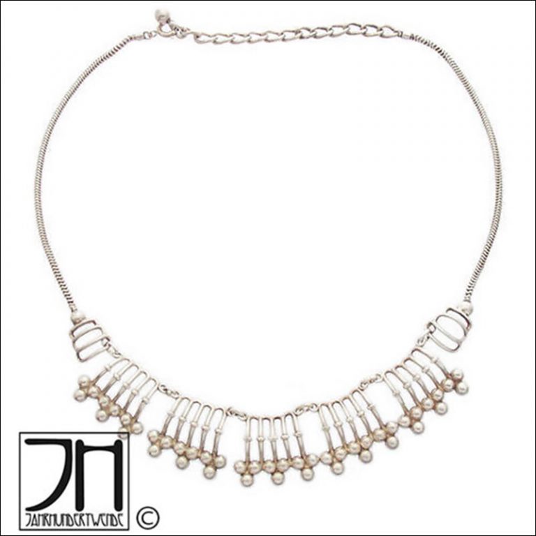 Art Deco 835 Silber Collier Halskette 30er Jahre 1930s silver necklace